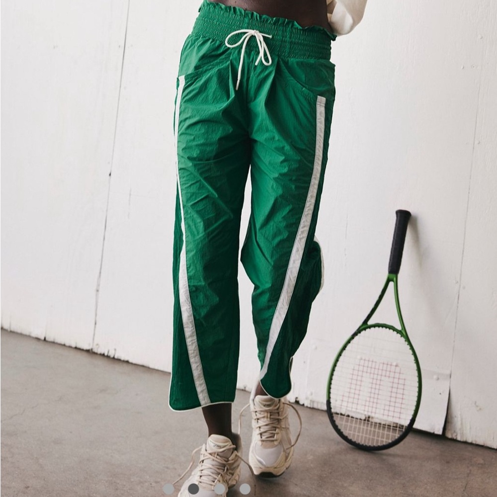 Free People Movement “Champ is here” track pants